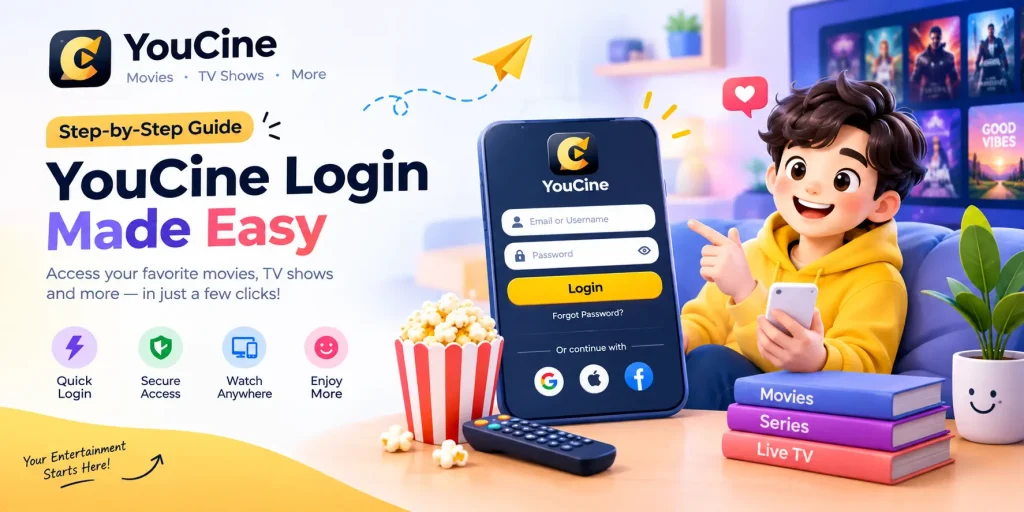 YouCine Login: Como Entrar e Criar Conta Grátis (2026) 1 youcine login